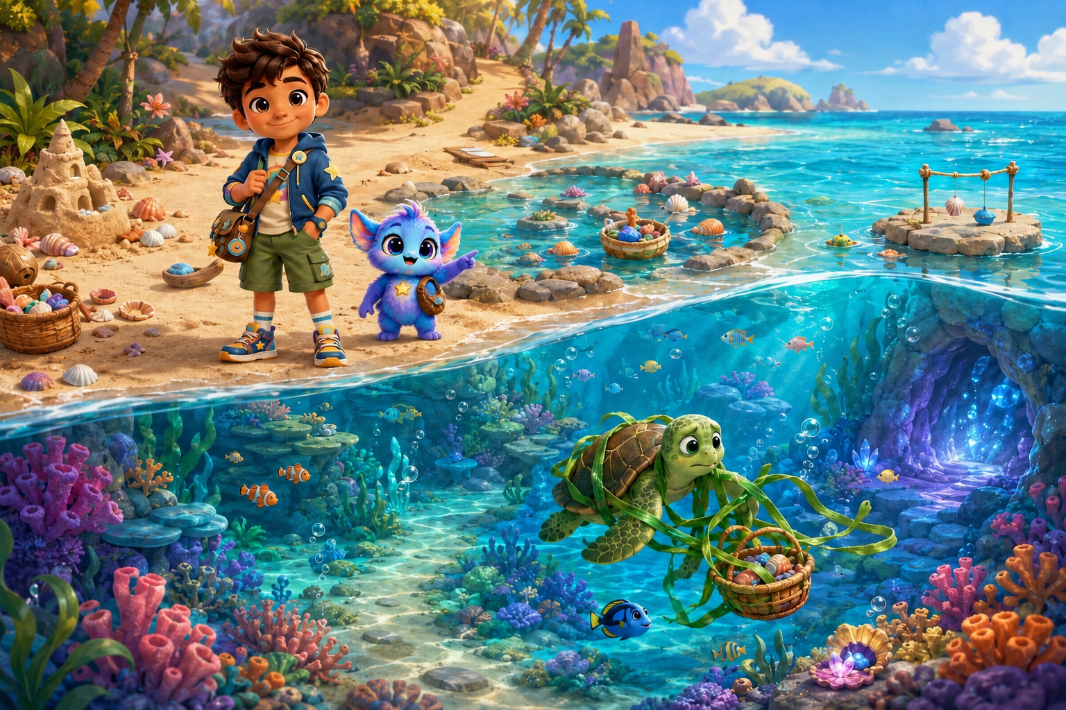 Coral Cove environment