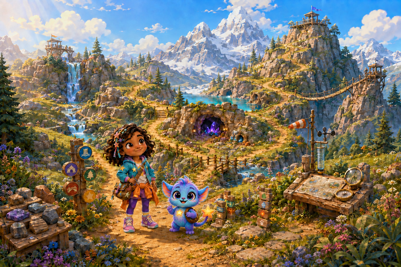 Skyreach Mountains environment
